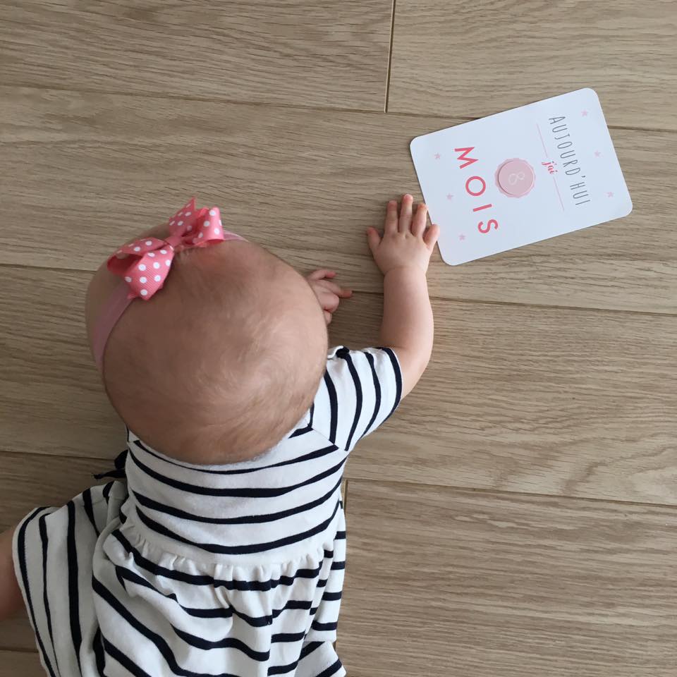 Lyanna a 8 mois, déjà !